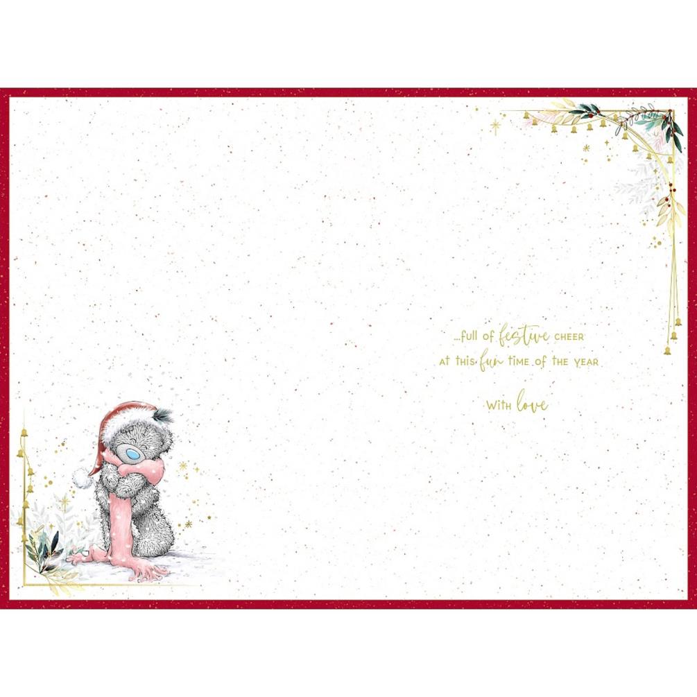 Granddaughter Me to You Bear Christmas Card Extra Image 1